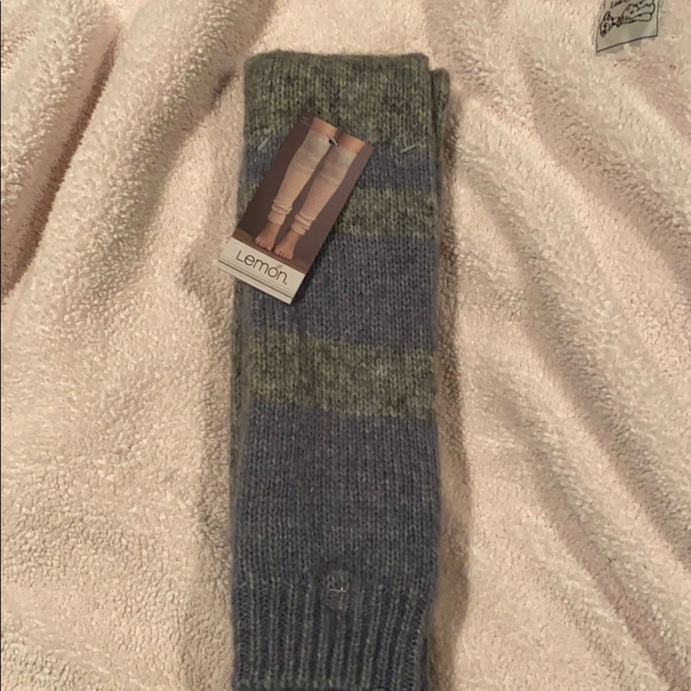 Lemon leg warmers